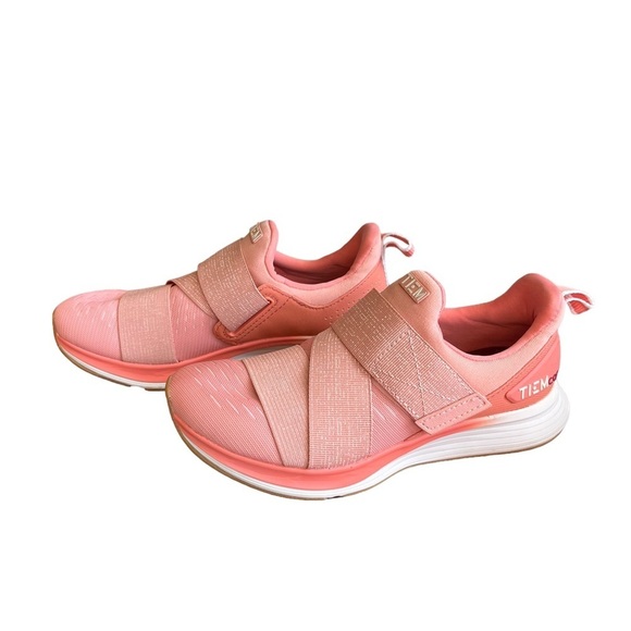 NEW TIEM Training Shoes in pink salmon color‎ size 5.5 - Picture 4 of 11